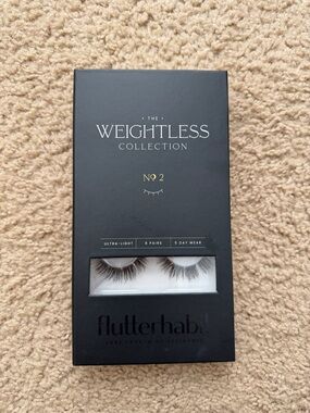 Flutterhabit The Weightless Collection No. 2 False Lashes - Black